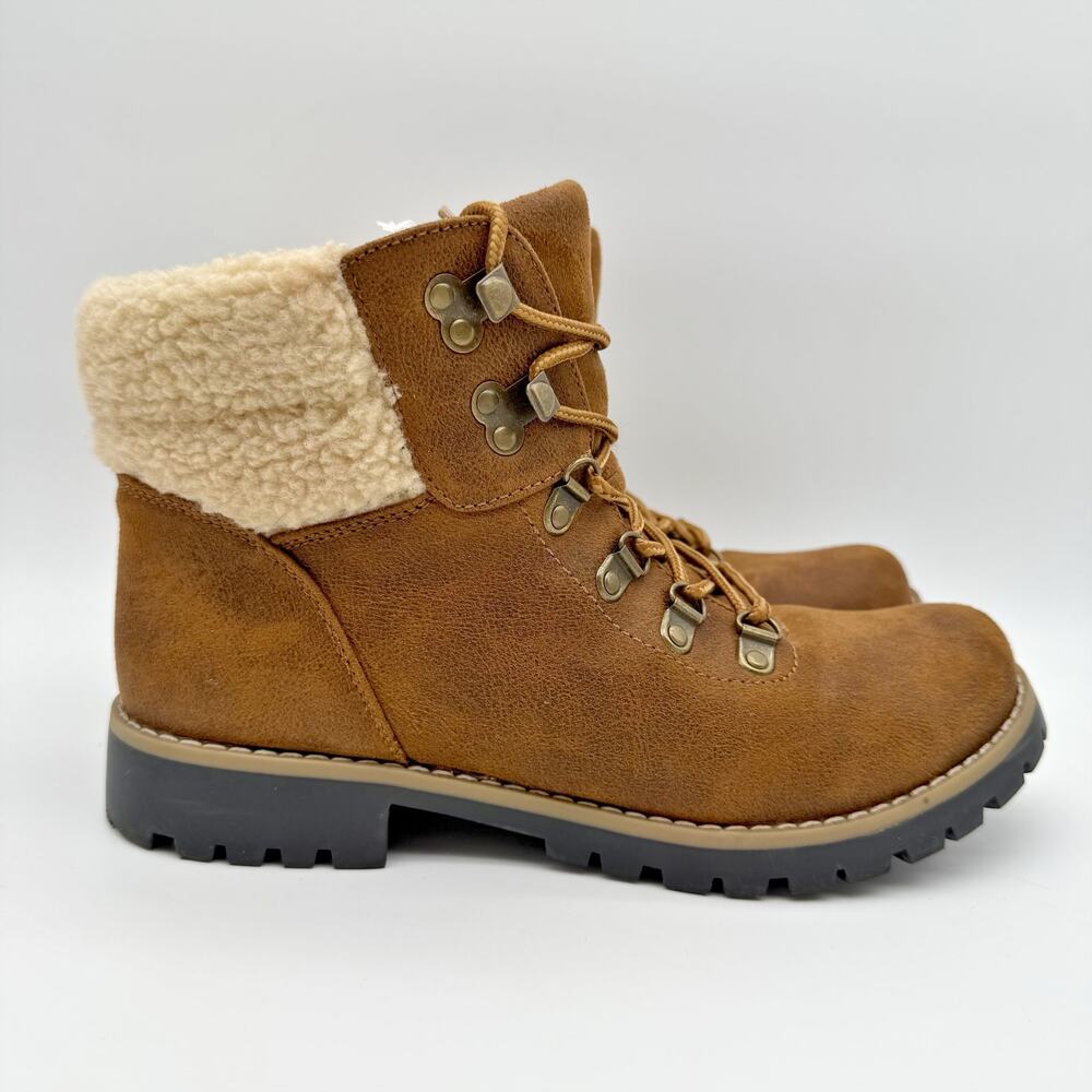 Cliffs by White Mountain Womens Pathfield Ankle Boots US 7.5 Brown